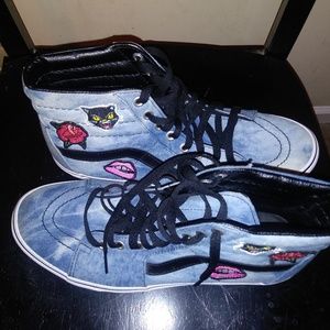 Mens sk8 hi denim Vans